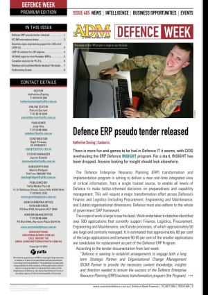Defence Week Premium 405 PDF Version